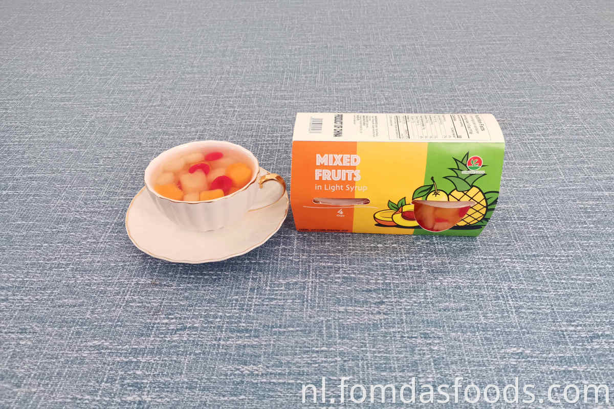 Mixed Fruit in 4oz Plastic Cup